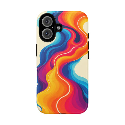 Electric Tide iPhone Tough Case | psychedelic wave