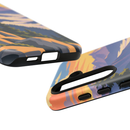 Misty Mountains — Amethyst Pass Samsung Galaxy Tough Case