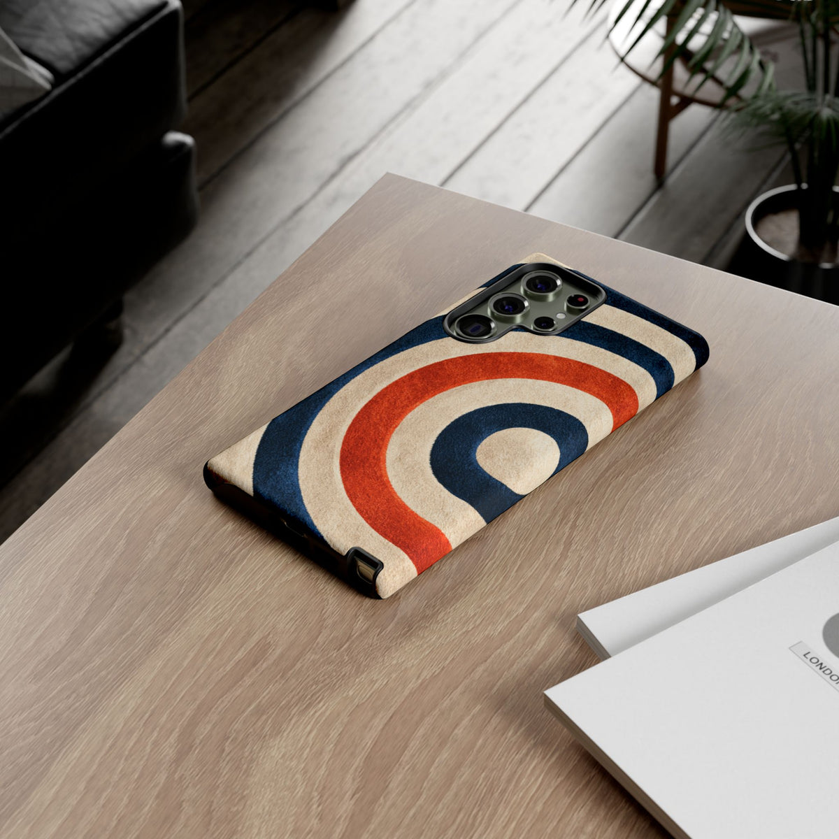 Indigo Ember Rings Samsung Galaxy Tough Phone Case
