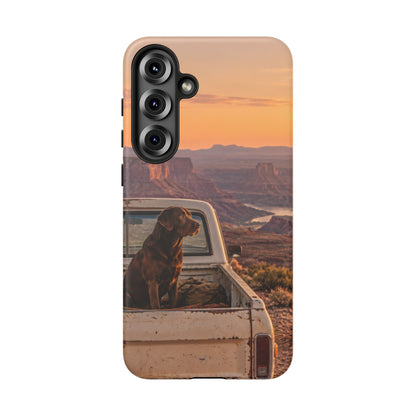 Desert Tailgate Companion Samsung Galaxy Tough Case | labrador