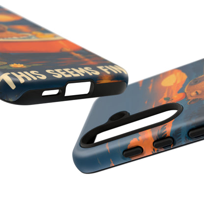 Minor Inconvenience Samsung Galaxy Tough Case | funny capybara