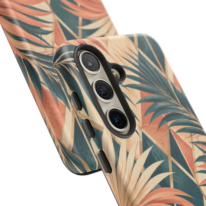Coral Palm Pavilion Samsung Galaxy Tough Case | art deco
