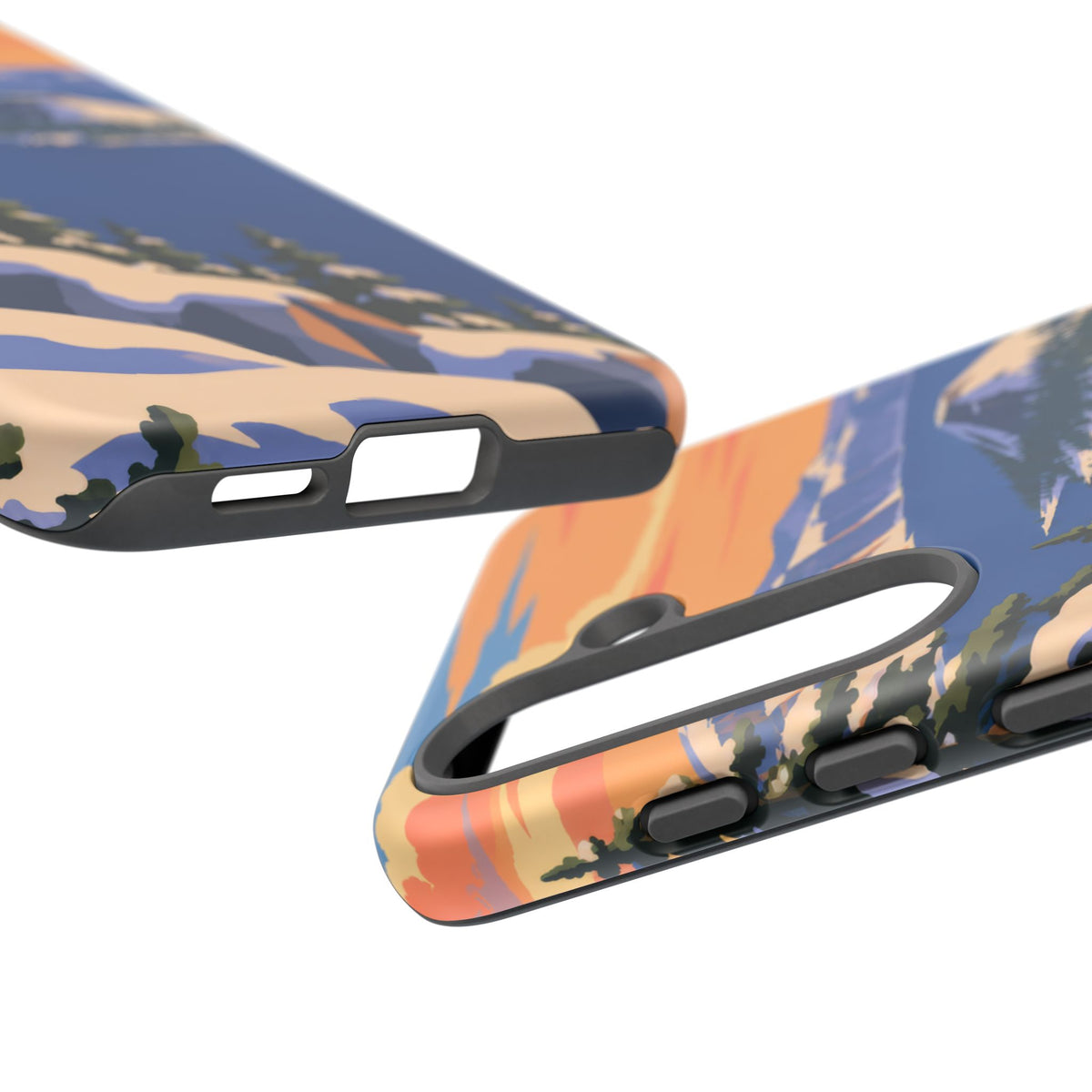 Crater Lake — Winter Caldera Samsung Galaxy Tough Case