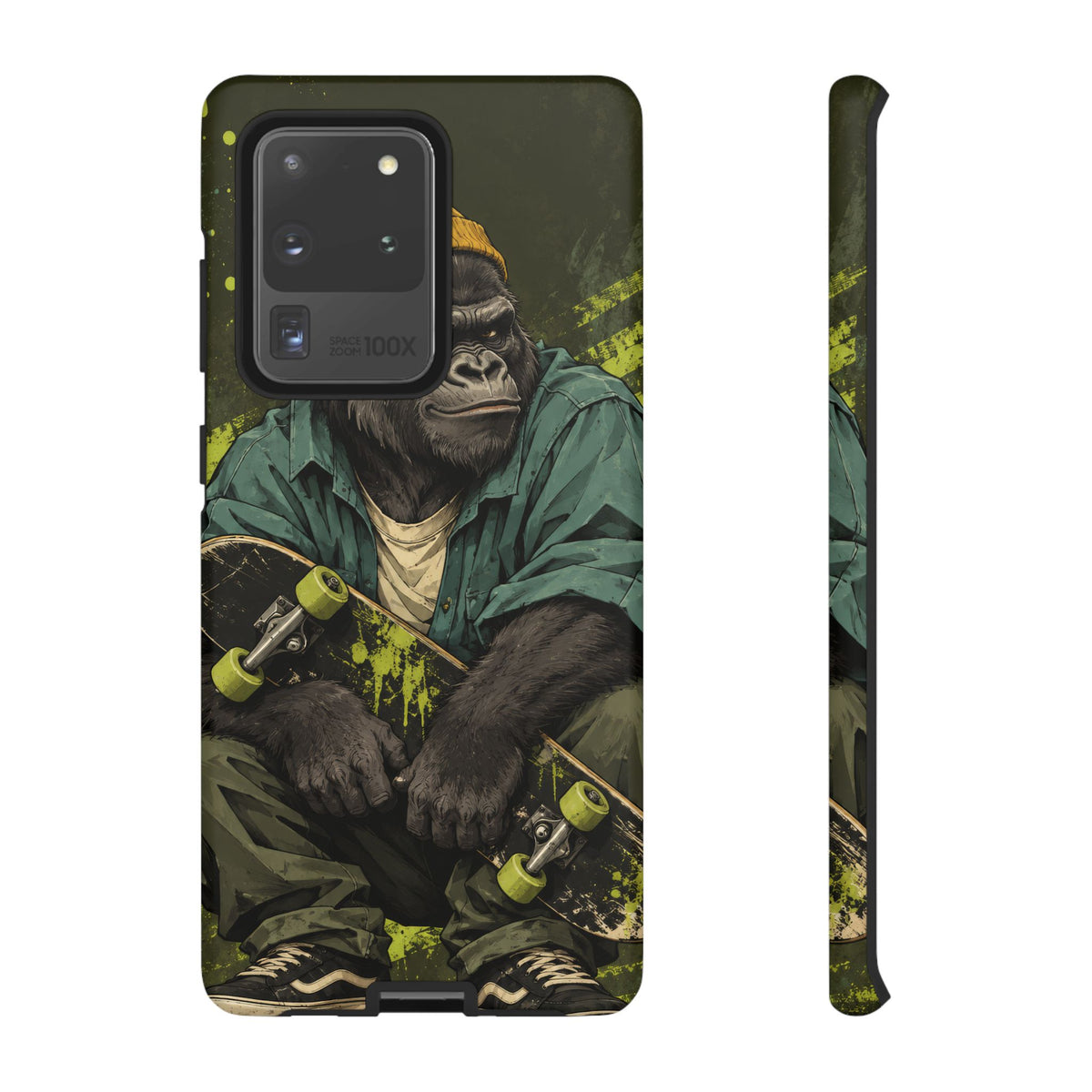 Concrete Jungle Samsung Galaxy Tough Case | Skater Gorilla Illustration