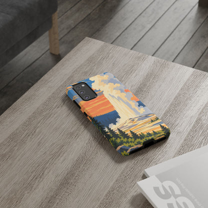 Yellowstone — Geyser Dawn Samsung Galaxy Tough Case