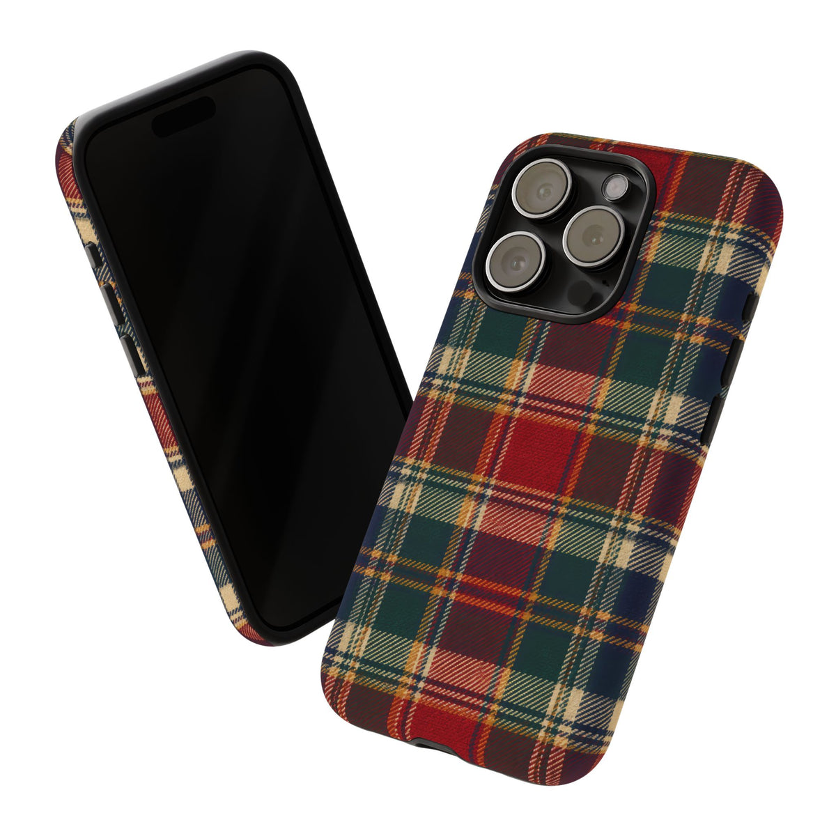 Highland Holiday iPhone Tough Case | christmas plaid