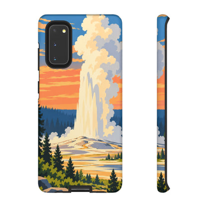 Yellowstone — Geyser Dawn Samsung Galaxy Tough Case