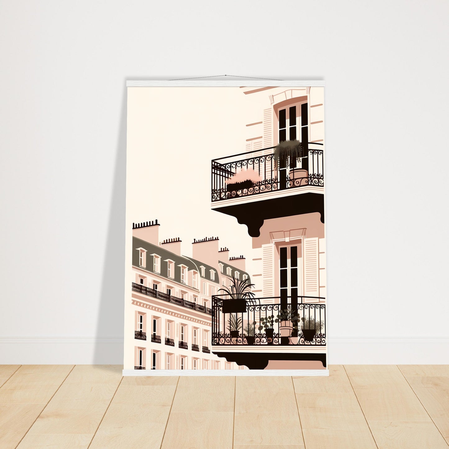 Wall Art - Balcony Bliss in Paris