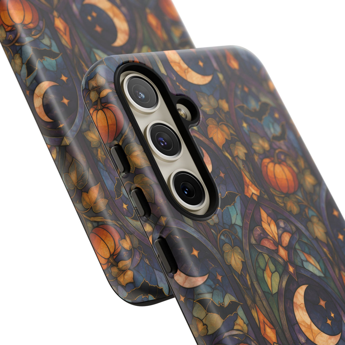 Amber Moon Window Samsung Galaxy Tough Case | celestial halloween