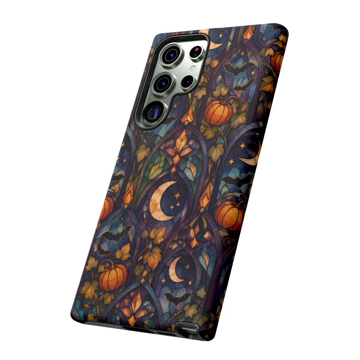 Amber Moon Window Samsung Galaxy Tough Case | celestial halloween
