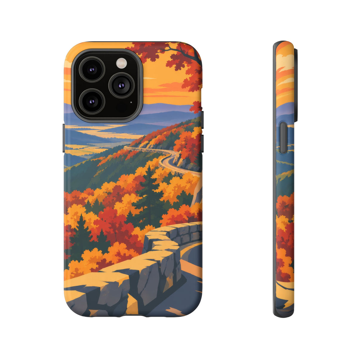 Skyline Drive — Overlook Gold iPhone Tough Case