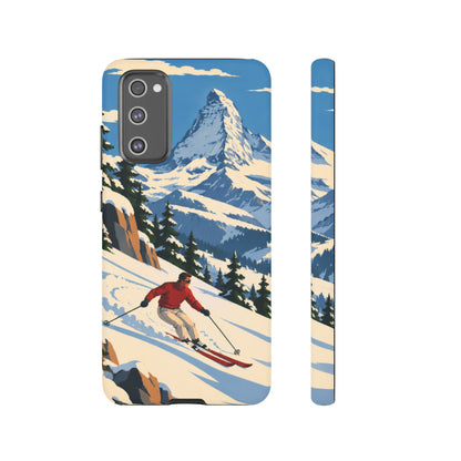Swiss Skiing — Downhill Arc Samsung Galaxy Tough Case
