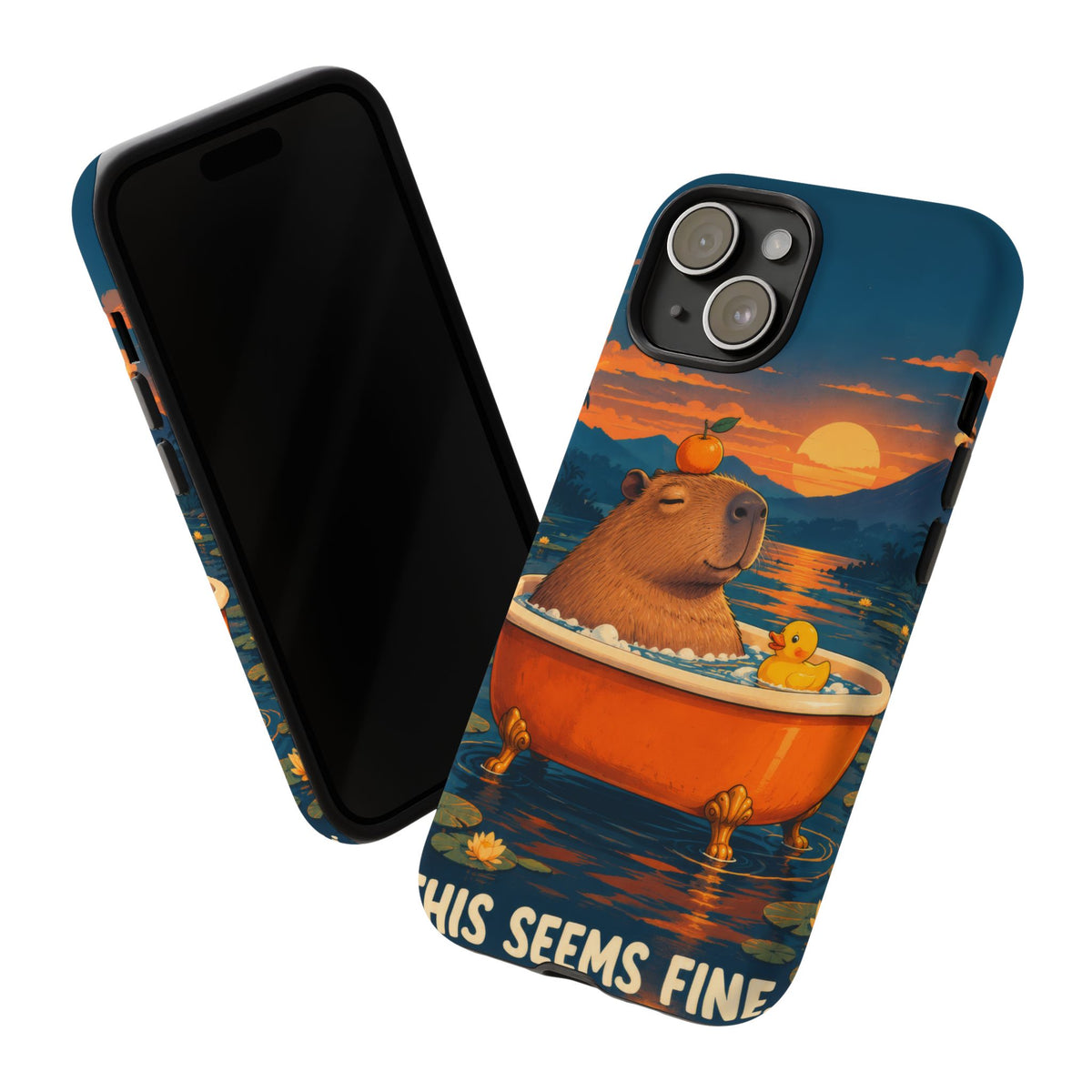 Minor Inconvenience iPhone Tough Case | funny capybara