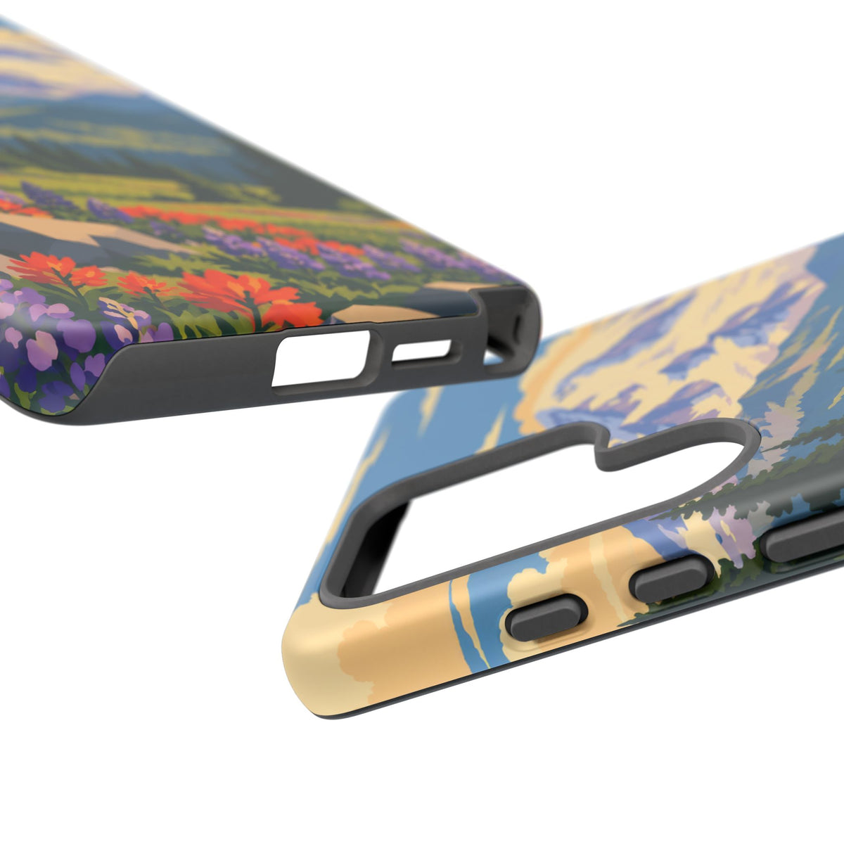 Mount Rainier — Meadow Radiance Samsung Galaxy Tough Case