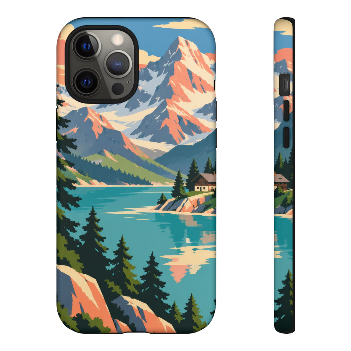 Switzerland — Alpine Lake iPhone Tough Case