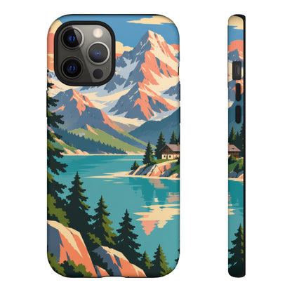 Switzerland — Alpine Lake iPhone Tough Case