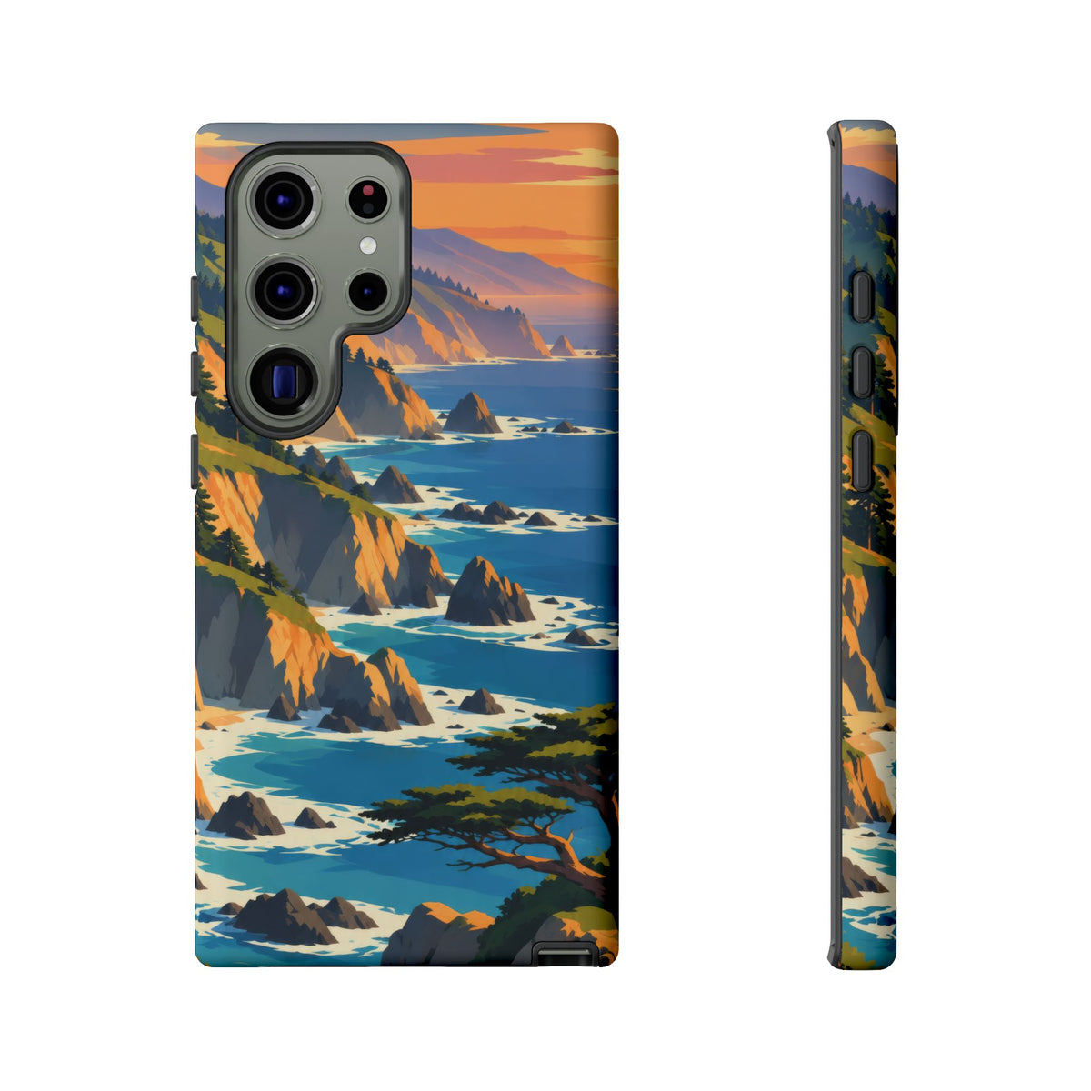 Big Sur — Cypress Coast Samsung Galaxy Tough Case
