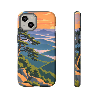 Shenandoah — Blue Hour Ridges iPhone Tough Case