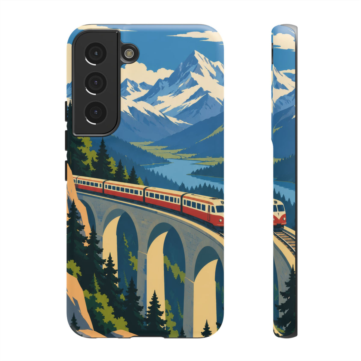 Travel by Train — Alpine Express Samsung Galaxy Tough Case | train travel