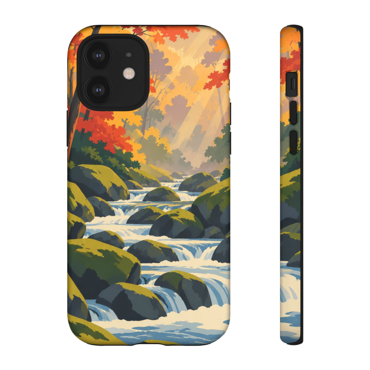 Great Smoky Mountains — Autumn Creek iPhone Tough Case