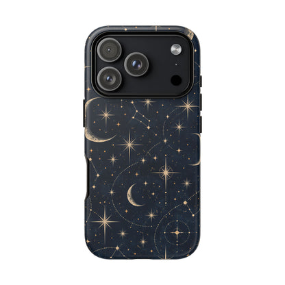 Celestial Moon iPhone Tough Case | Nocturne Atlas