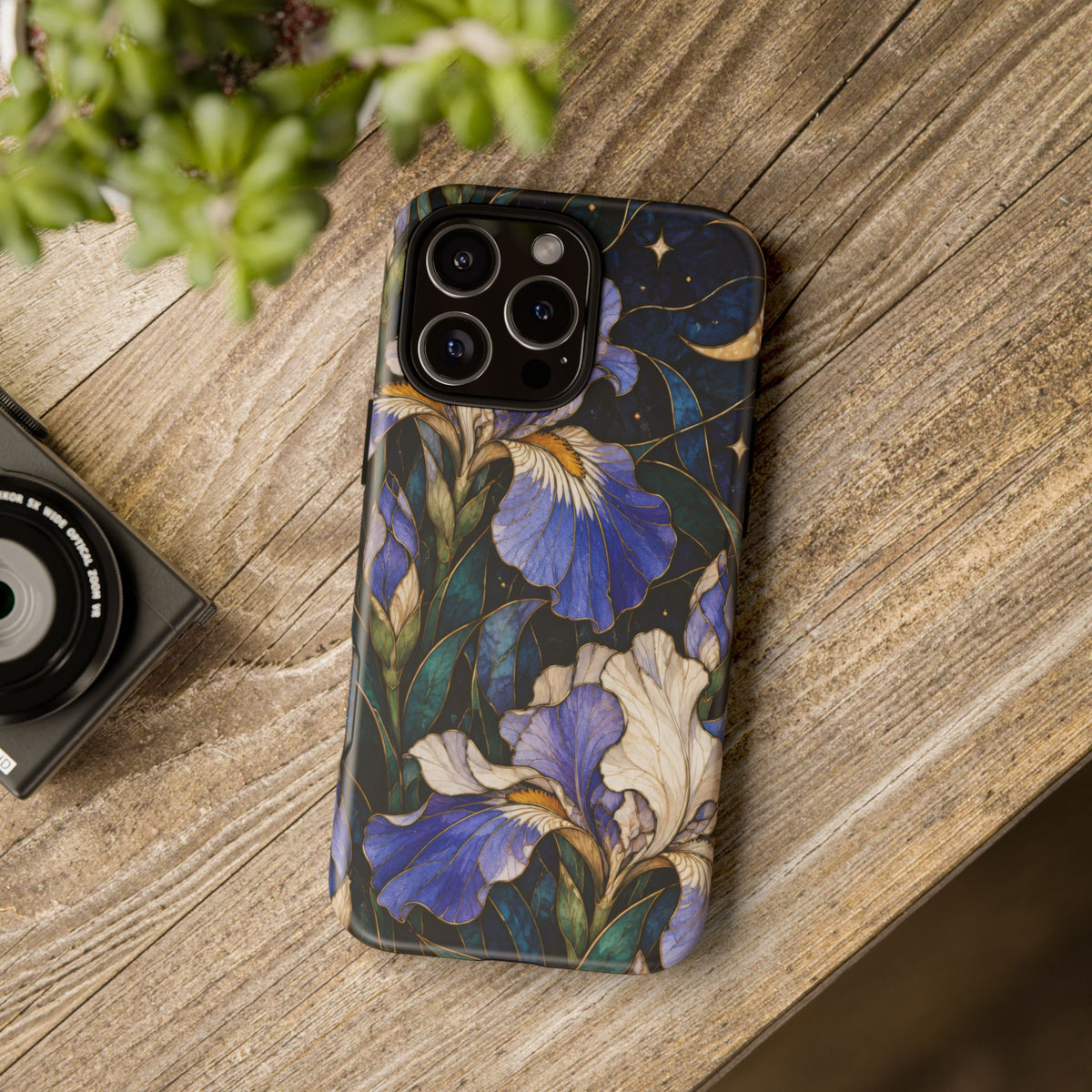 Celestial Iris iPhone Tough Case | iris flowers