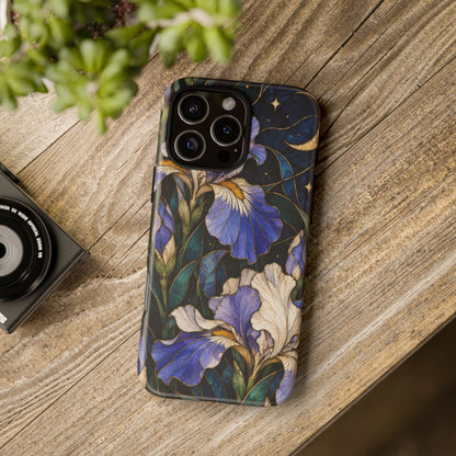 Celestial Iris iPhone Tough Case | iris flowers