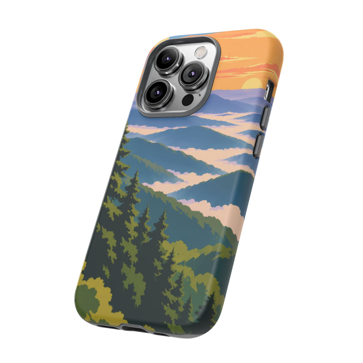 Great Smoky Mountains — Morning Veils iPhone Tough Case