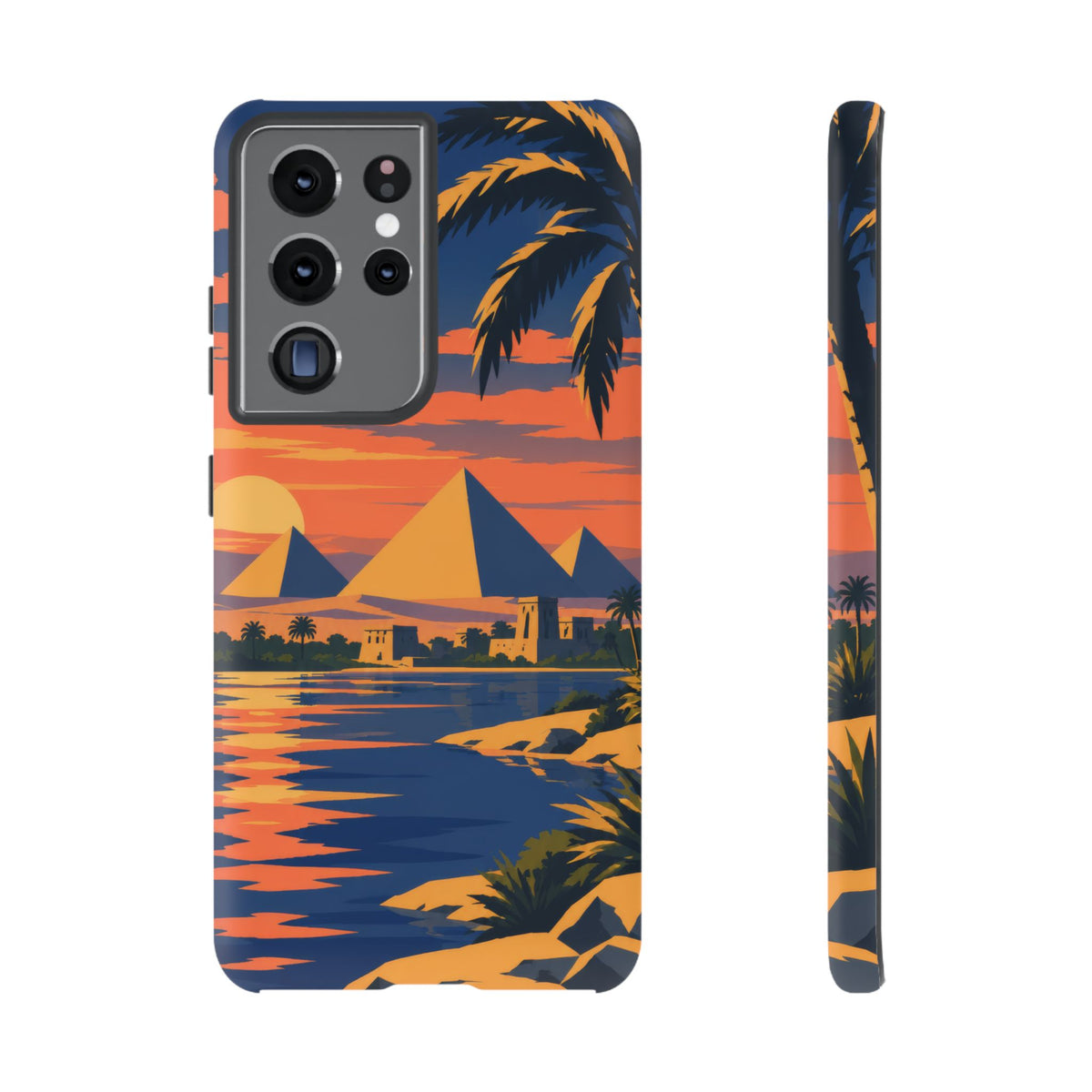 The Pyramids — Nile Dusk Samsung Galaxy Tough Case
