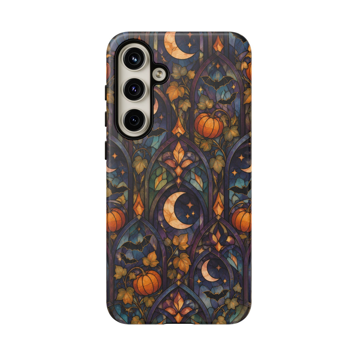 Amber Moon Window Samsung Galaxy Tough Case | celestial halloween