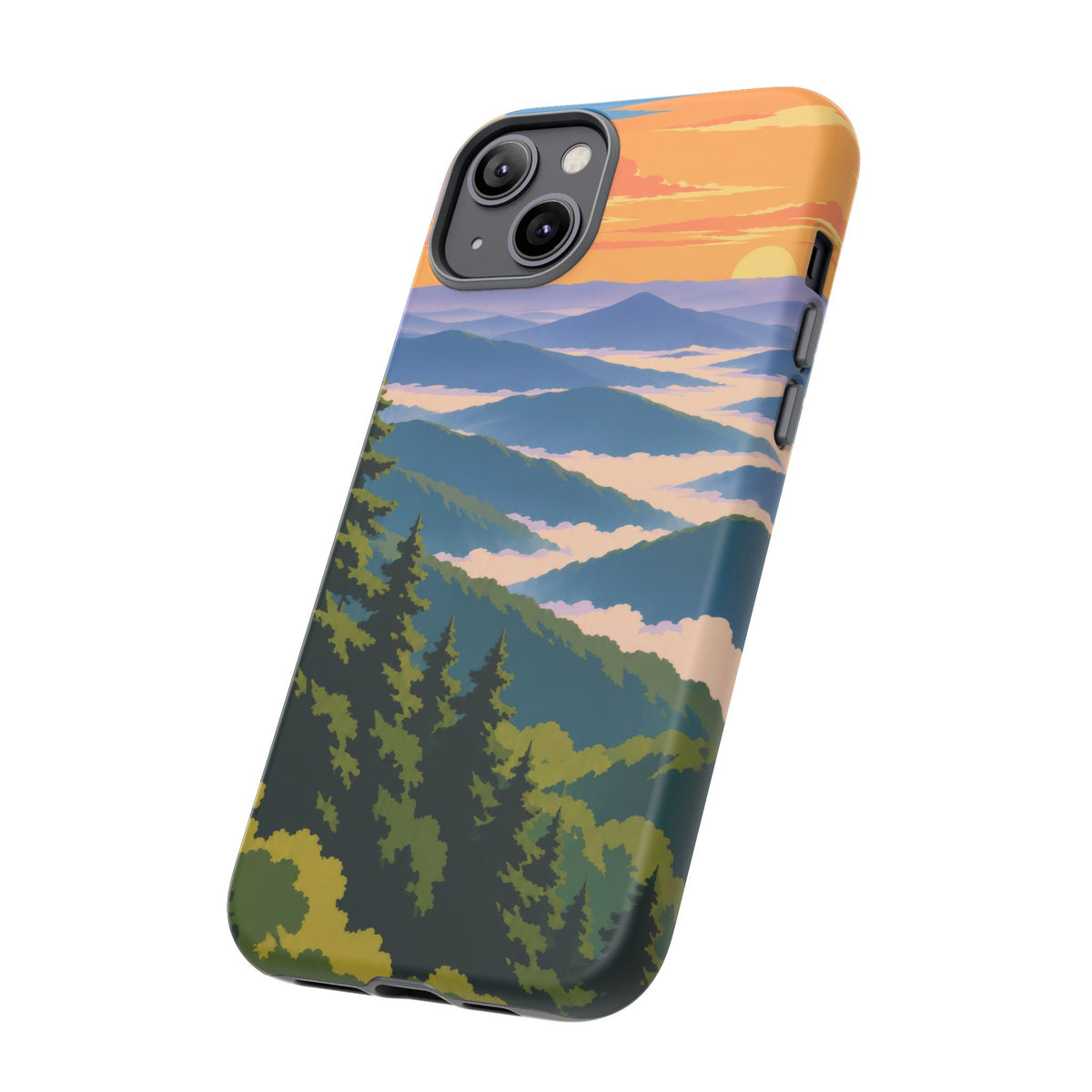 Great Smoky Mountains — Morning Veils iPhone Tough Case