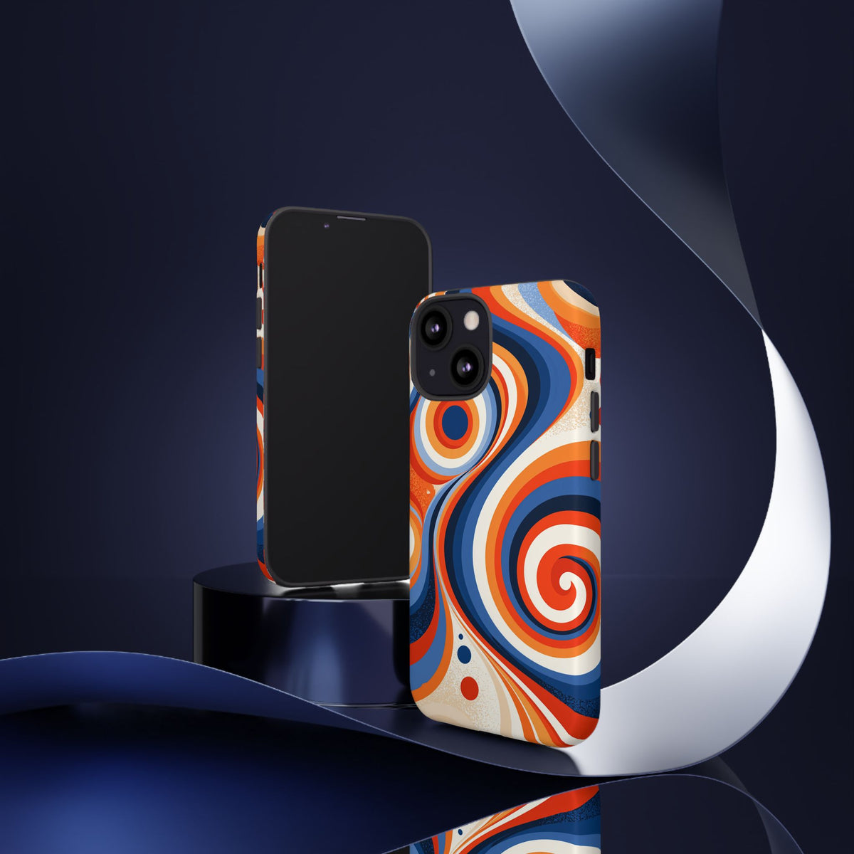 Electric Orbit iPhone Tough Phone Case
