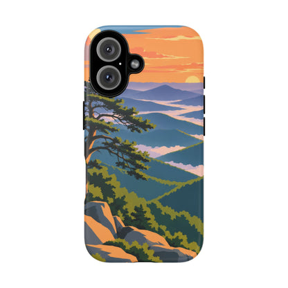 Shenandoah — Blue Hour Ridges iPhone Tough Case