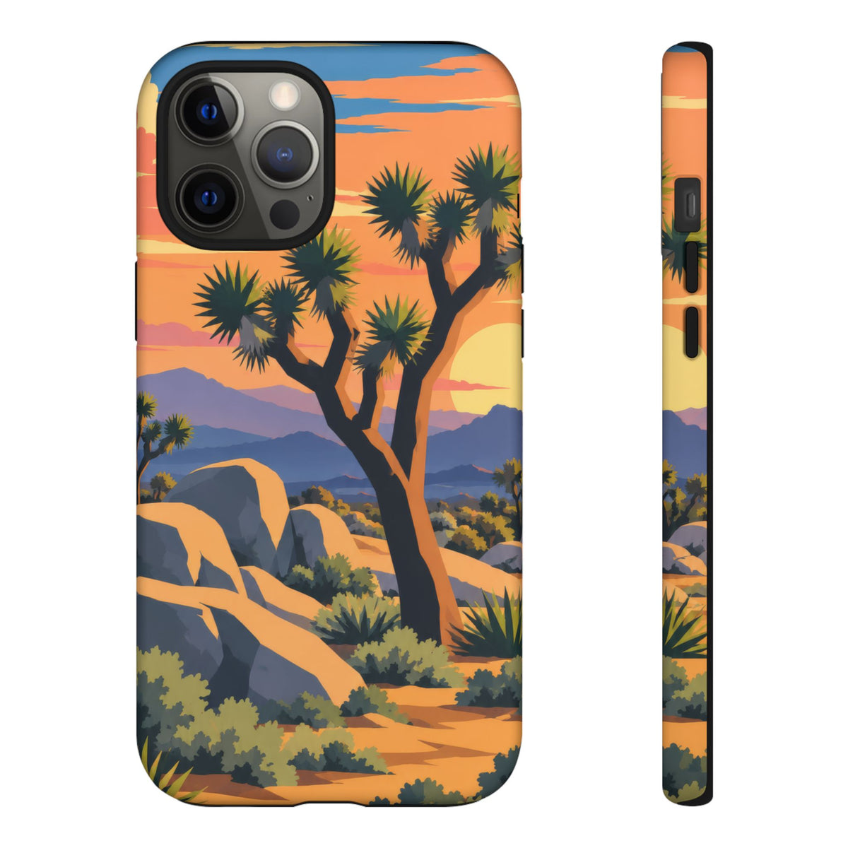 Joshua Tree — Desert Silhouettes iPhone Tough Case