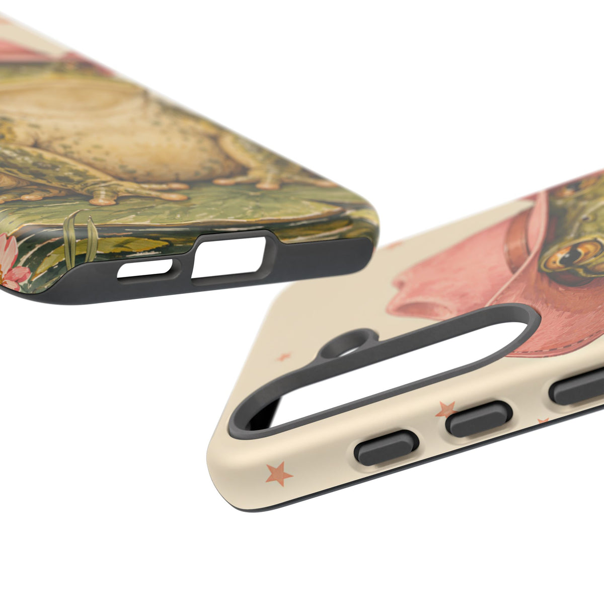 Cowboy Frog Samsung Galaxy Tough Case | Pink Hat Bullfrog