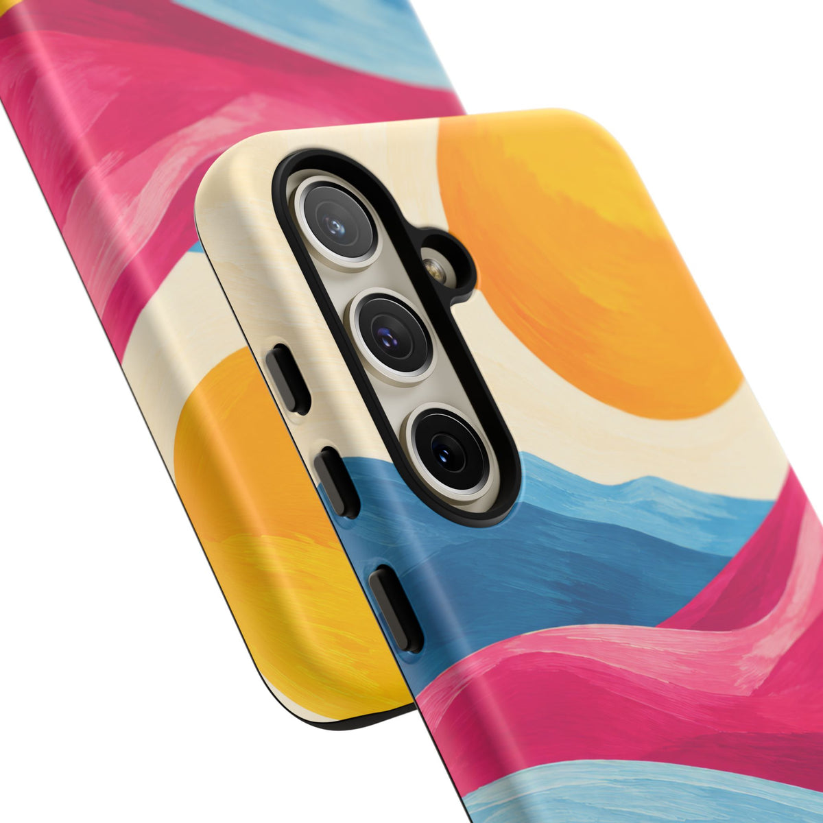 Golden Drift Samsung Galaxy Tough Case | colorful hills