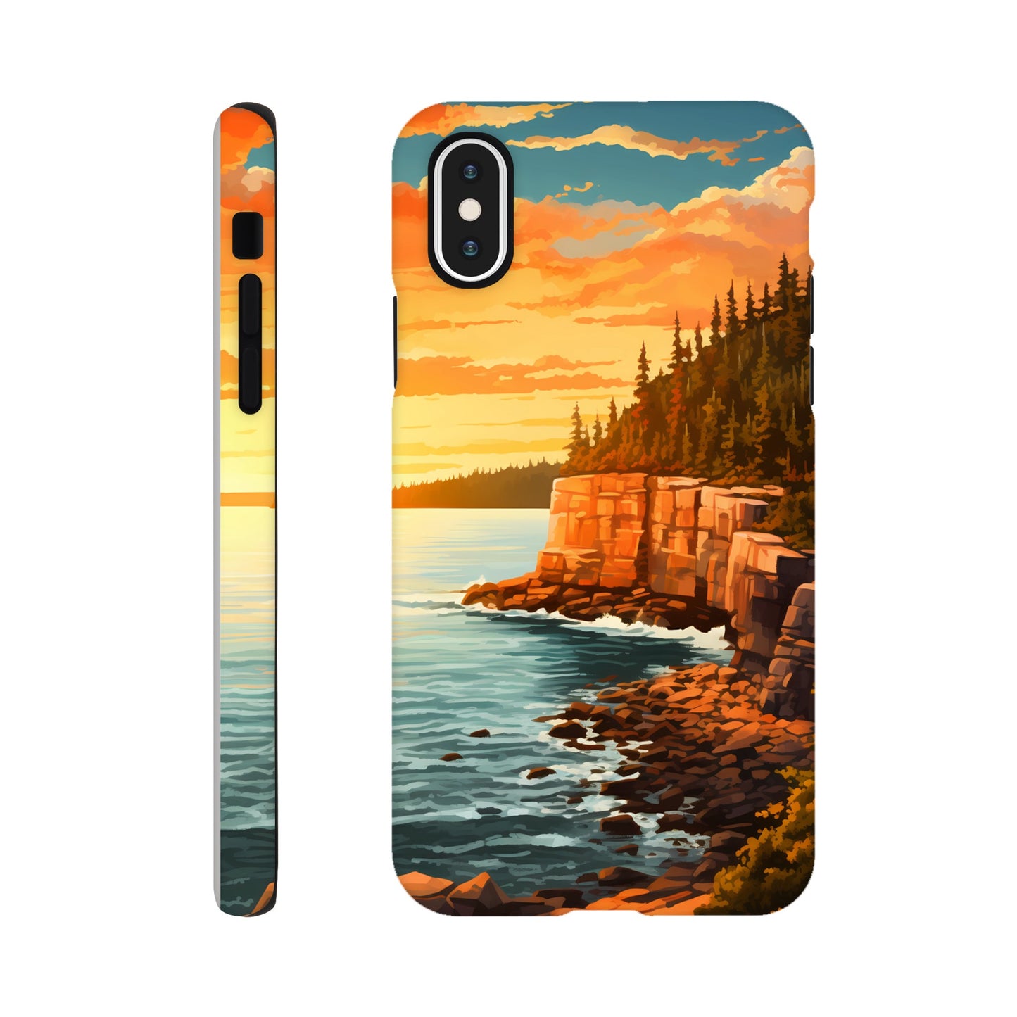 iPhone Case - Acadia Coastal Chronicles (National Park)