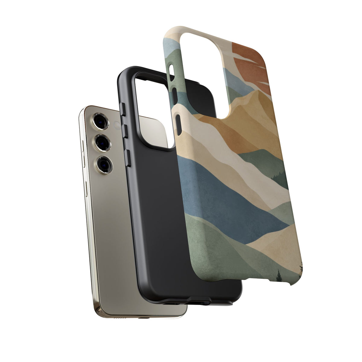 Sage Summit Samsung Galaxy Tough Case | abstract mountains