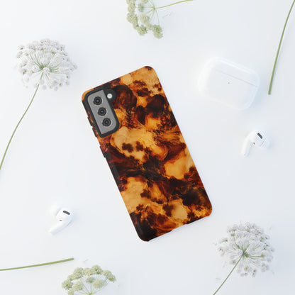 Amber Marble Samsung Galaxy Tough Case | Amber Mosaic