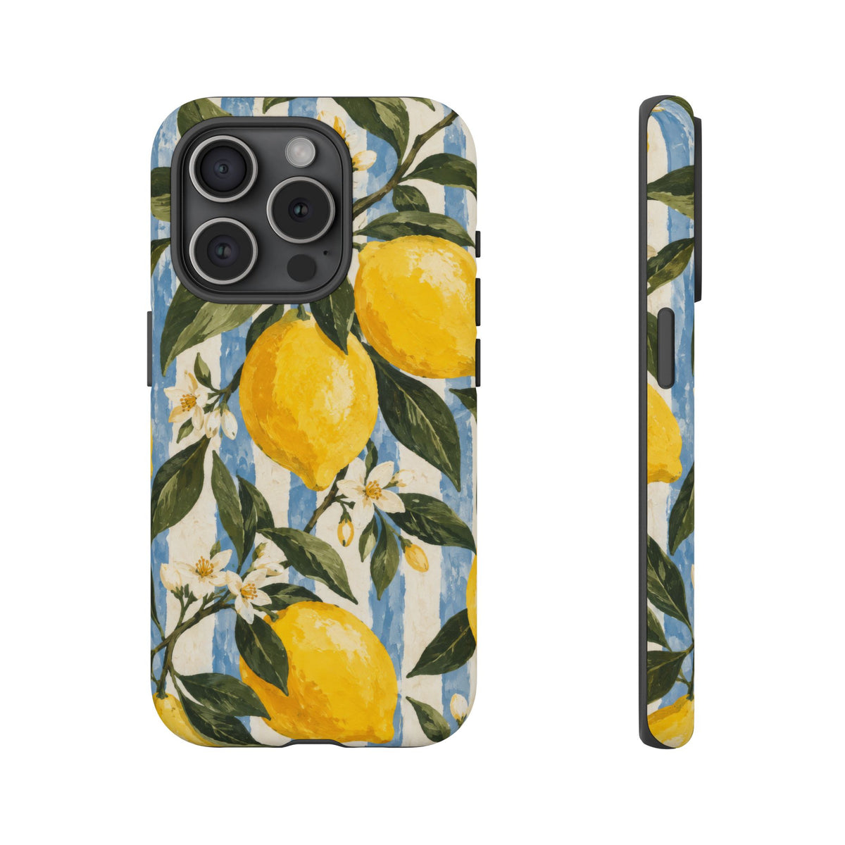 Riviera Lemons iPhone Tough Case | lemon print