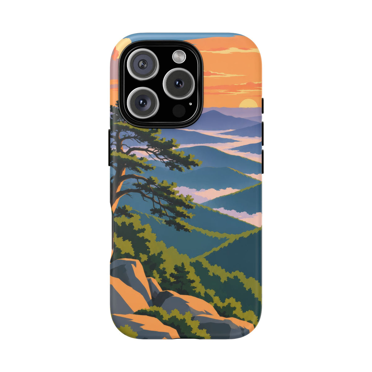 Shenandoah — Blue Hour Ridges iPhone Tough Case