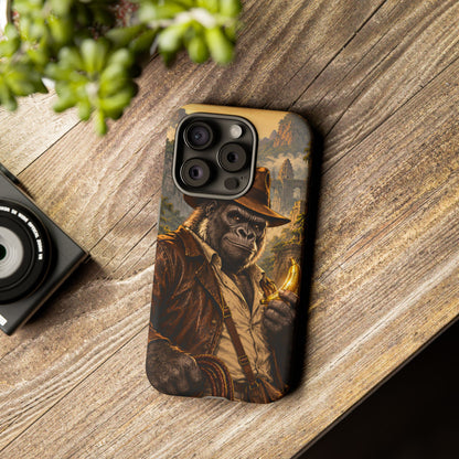 Adventure Gorilla iPhone Tough Case | Temple of Bananas