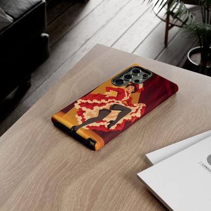 Moulin Rouge Dancer — Crimson Cabaret Samsung Galaxy Tough Case | cabaret dancer