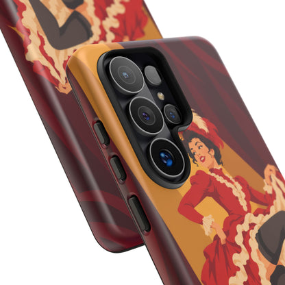 Moulin Rouge Dancer — Crimson Cabaret Samsung Galaxy Tough Case | cabaret dancer