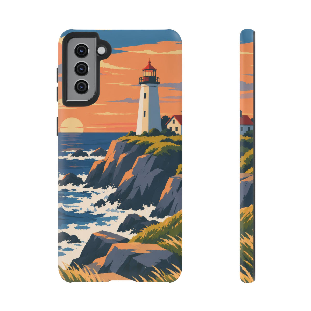 Lighthouse — Atlantic Beacon Samsung Galaxy Tough Case