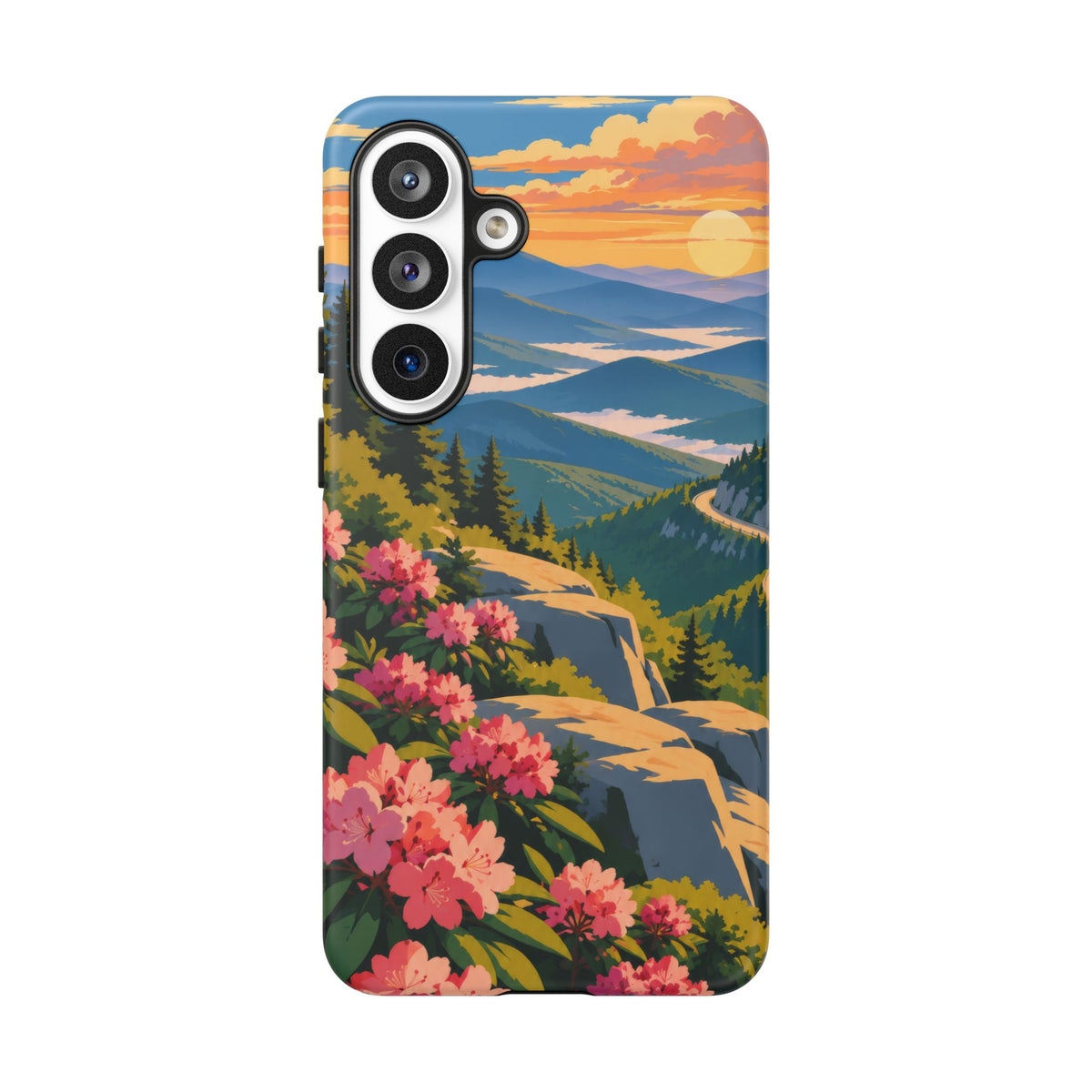 Blue Ridge Parkway — Ridgeway Bloom Samsung Galaxy Tough Case