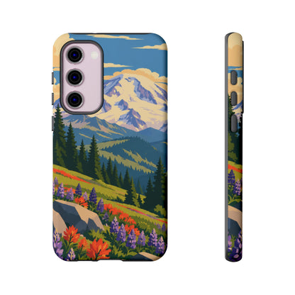 Mount Rainier — Meadow Radiance Samsung Galaxy Tough Case