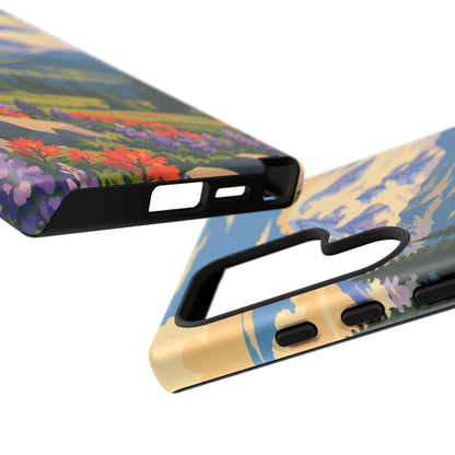 Mount Rainier — Meadow Radiance Samsung Galaxy Tough Case