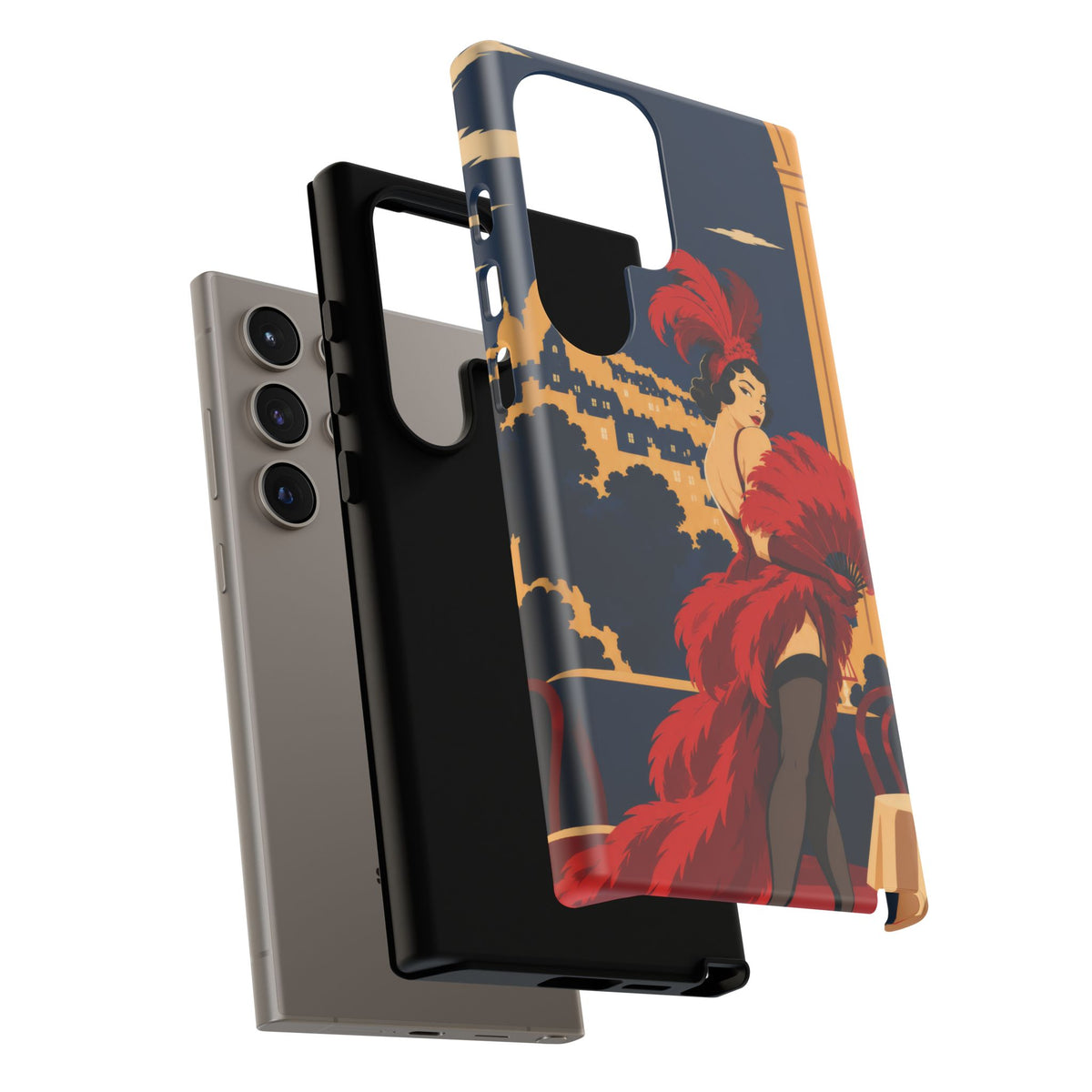 Moulin Rouge Dancer — Velvet Encore Samsung Galaxy Tough Case | cabaret dancer