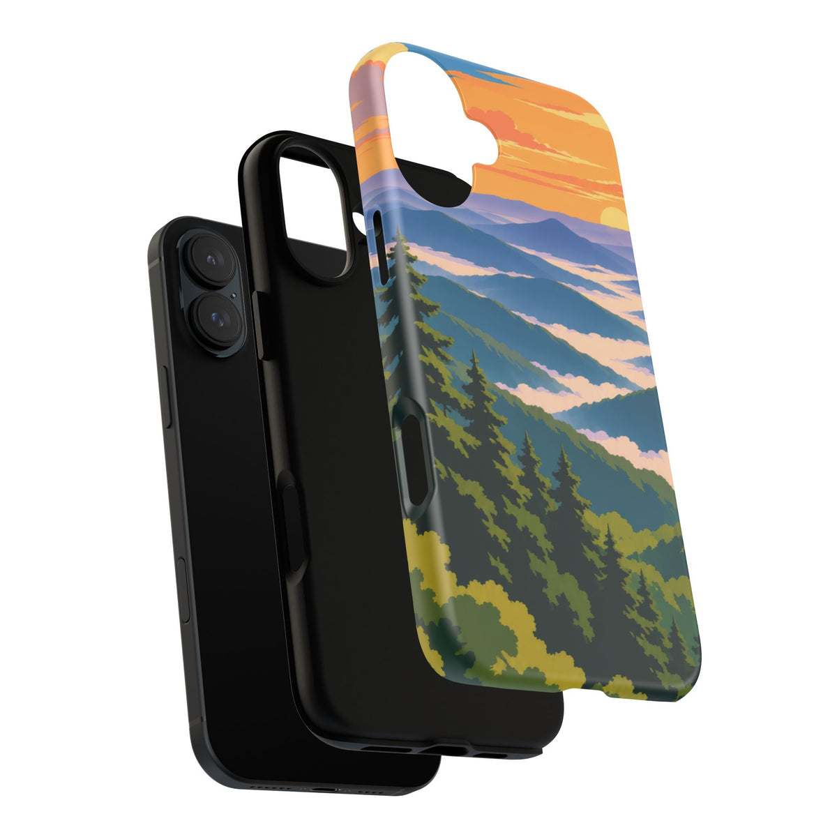 Great Smoky Mountains — Morning Veils iPhone Tough Case